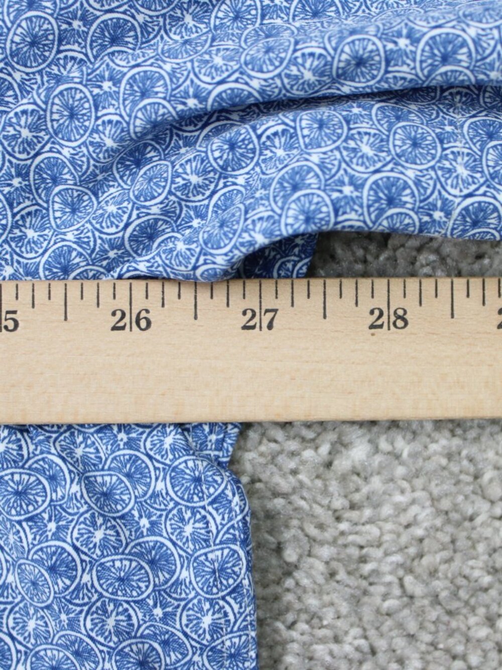 UNTUCKit Mondello AOP Shirt Mens 2XL XXL Blue Wheels All Over Print Short Sleeve - Picture 10 of 12